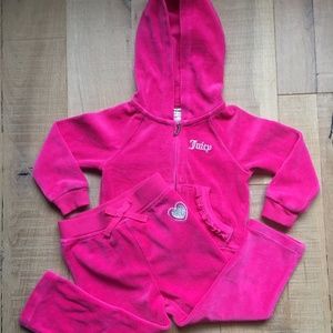 Toddler Juicy Couture Sweatsuit